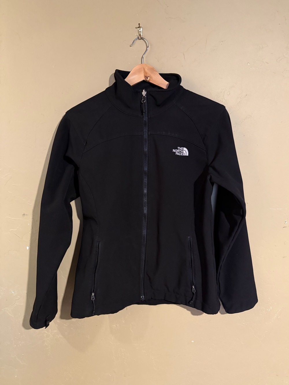 The North Face Black Softshell Jacket Women's Size Small